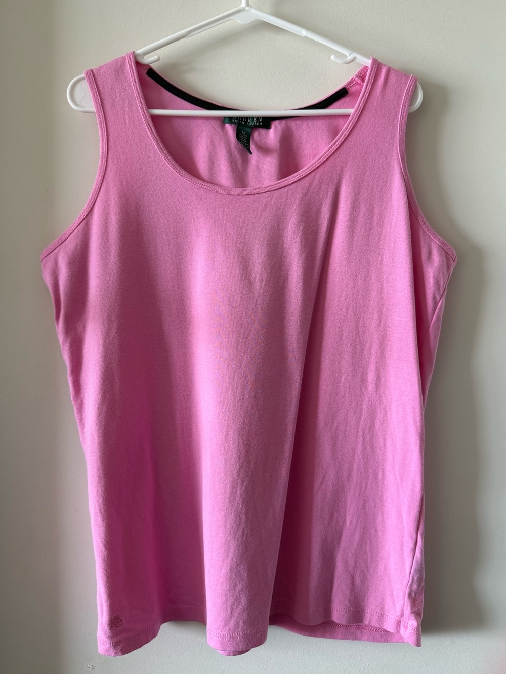 Lauren Ralph Laure Cotton Tank Top
